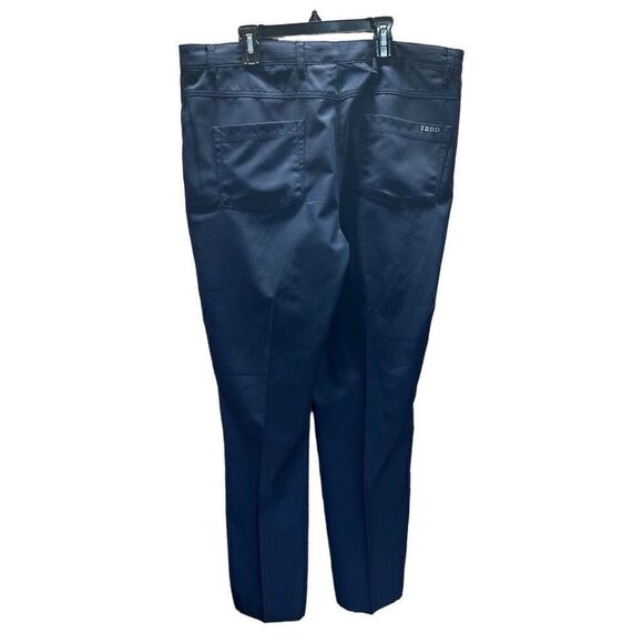 IZOD Golf Pants Size 36 x 32 Navy Blue - Picture 2 of 5